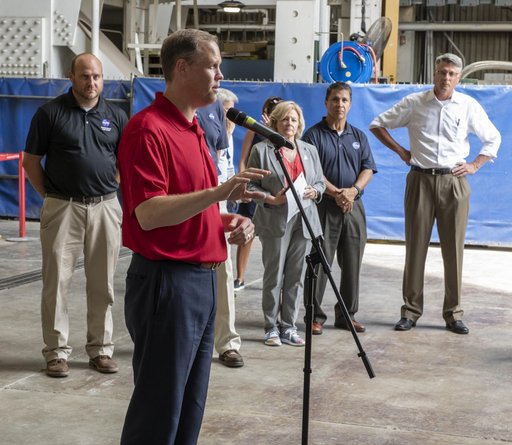 NASA Administrator Jim Bridenstine visits Marshall Space Flight