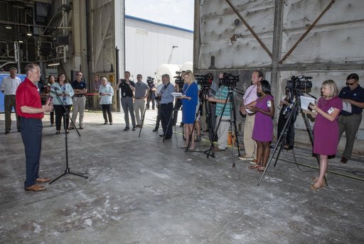 NASA Administrator Jim Bridenstine visits Marshall Space Flight