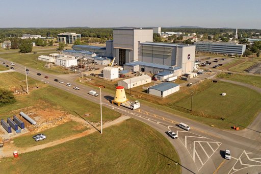 Launch Vehicle Stage Adapter for Artemis II Moved, Prepped for Shipment