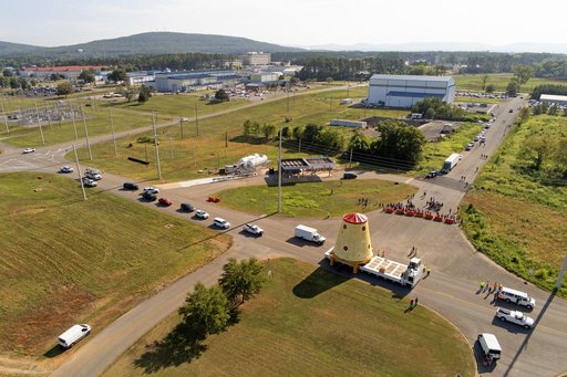 Launch Vehicle Stage Adapter for Artemis II Moved, Prepped for Shipment