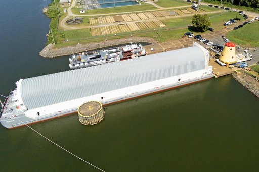 : Launch Vehicle Stage Adapter for Artemis II Moved, Prepped for Shipment
