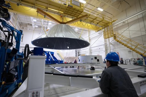 SLS Payload Adapter Manufactured, Prepared for Testing at NASA Marshall photo 4