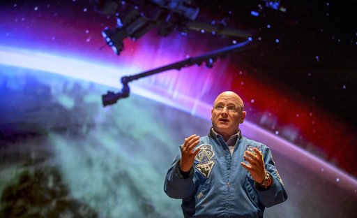 Scott Kelly Post-Flight Visit to Washington