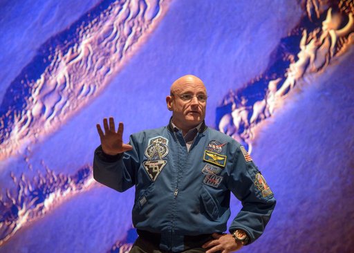Scott Kelly Post-Flight Visit to Washington