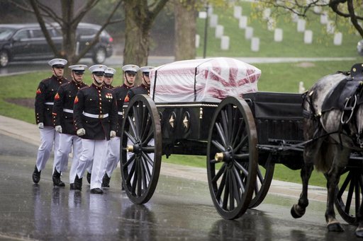 John Glenn Interment