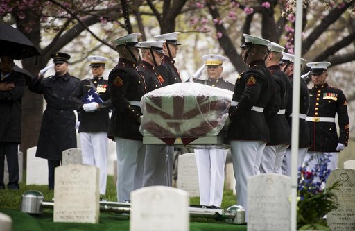 John Glenn Interment
