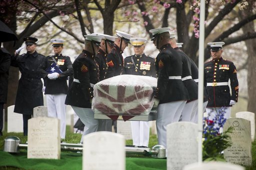 John Glenn Interment