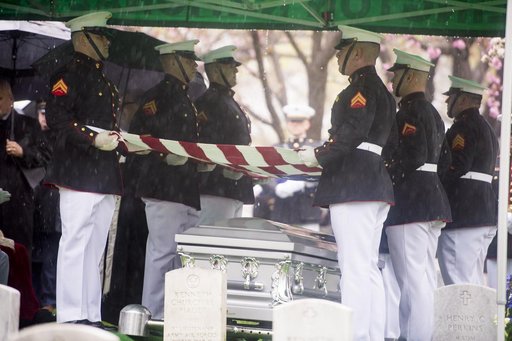 John Glenn Interment