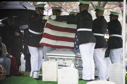 John Glenn Interment
