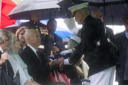 John Glenn Interment