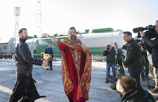 Expedition 51 Soyuz Blessing