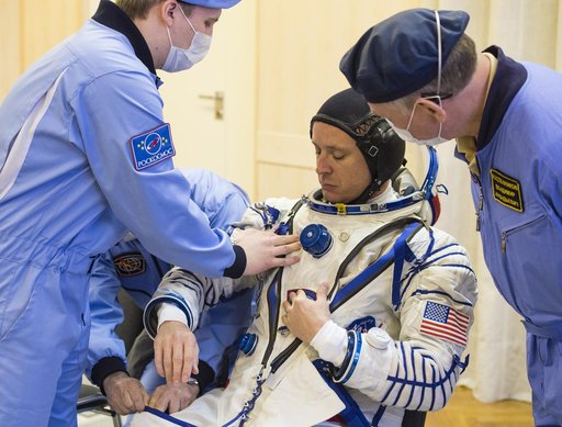 Expedition 51 Suit Up