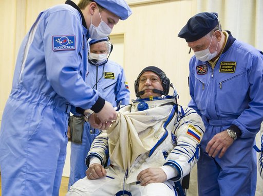 Expedition 51 Suit Up