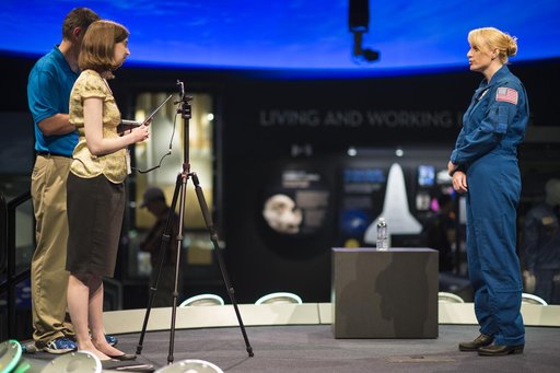 Astronaut Kate Rubins at Air and Space Museum