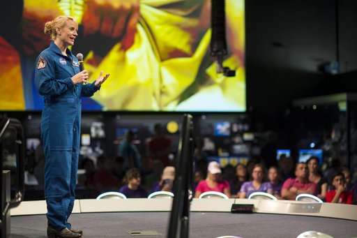 Astronaut Kate Rubins at Air and Space Museum