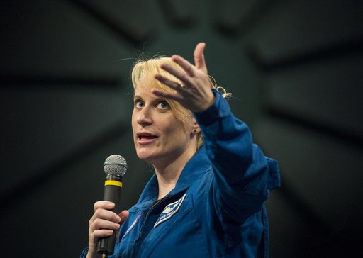 Astronaut Kate Rubins at Air and Space Museum