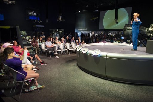 Astronaut Kate Rubins at Air and Space Museum
