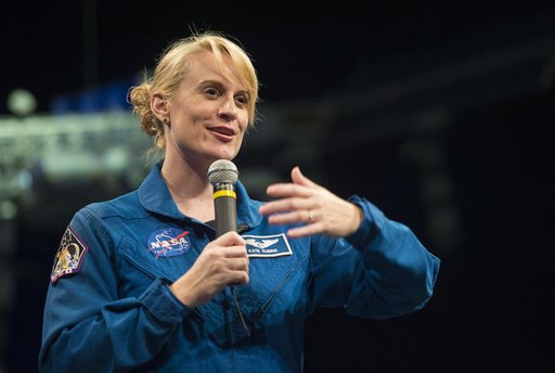 Astronaut Kate Rubins at Air and Space Museum