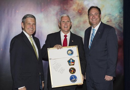 Vice President Mike Pence visits Kennedy Space Center
