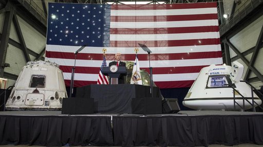 Vice President Mike Pence visits Kennedy Space Center