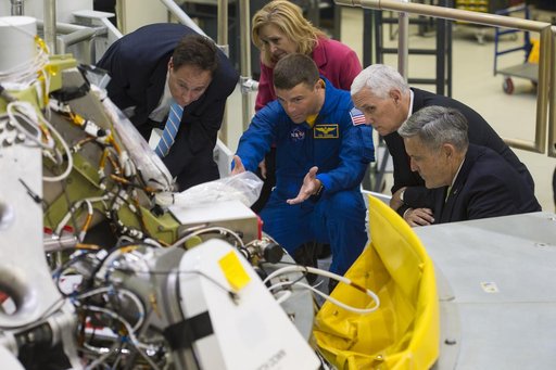 Vice President Mike Pence visits Kennedy Space Center