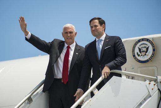 Vice President Mike Pence visits Kennedy Space Center
