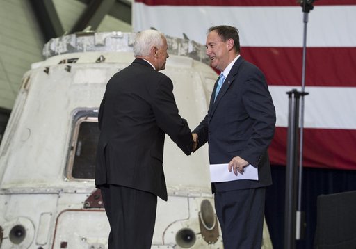Vice President Mike Pence visits Kennedy Space Center