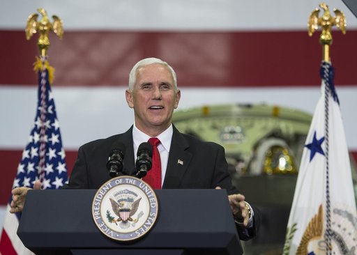 Vice President Mike Pence visits Kennedy Space Center