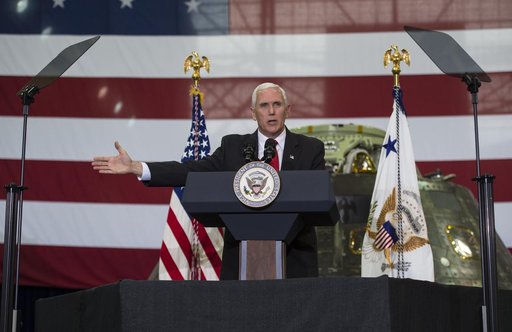 Vice President Mike Pence visits Kennedy Space Center