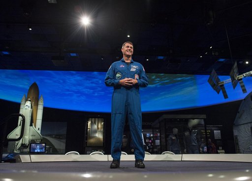 Astronaut Shane Kimbrough at Air and Space Museum