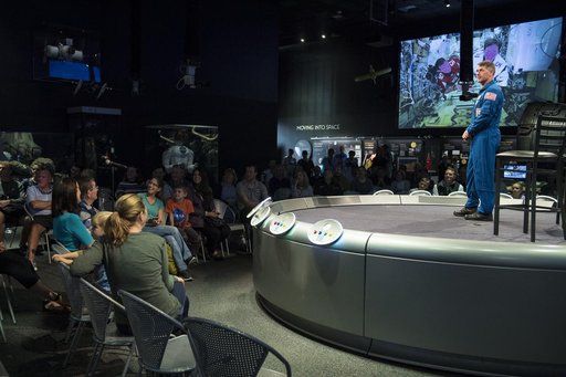 Astronaut Shane Kimbrough at Air and Space Museum