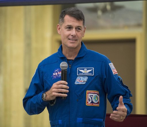 Astronaut Shane Kimbrough at Arlington Career Center