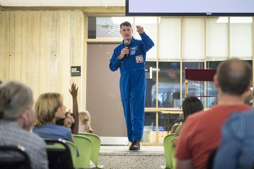 Astronaut Shane Kimbrough at Arlington Career Center
