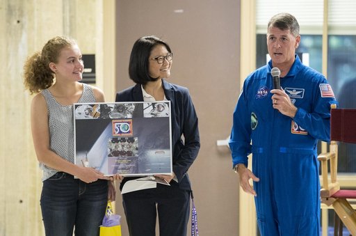 Astronaut Shane Kimbrough at Arlington Career Center