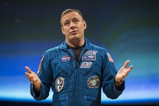Astronaut Jack Fischer at Air and Space Museum