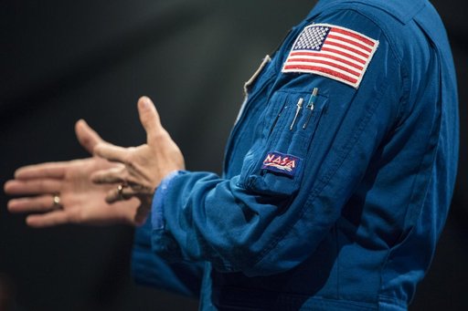 Astronaut Jack Fischer at Air and Space Museum