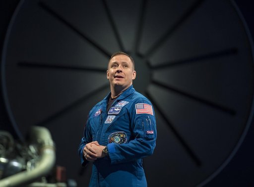 Astronaut Jack Fischer at Air and Space Museum