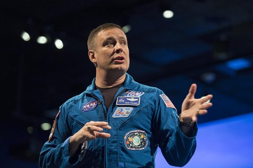 Astronaut Jack Fischer at Air and Space Museum