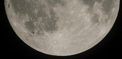 ISS Lunar Transit