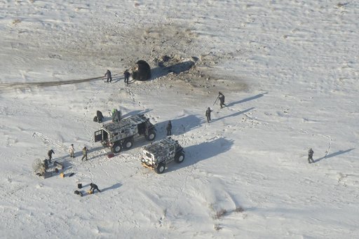 Expedition 53 Soyuz MS-05 Landing