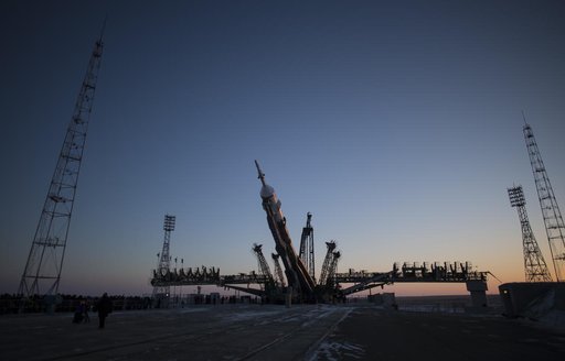 Expedition 54 Soyuz Rollout