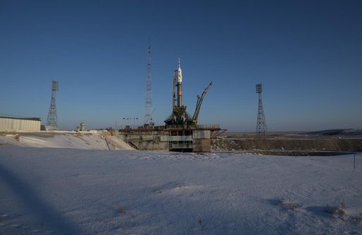 Expedition 54 Soyuz Rollout