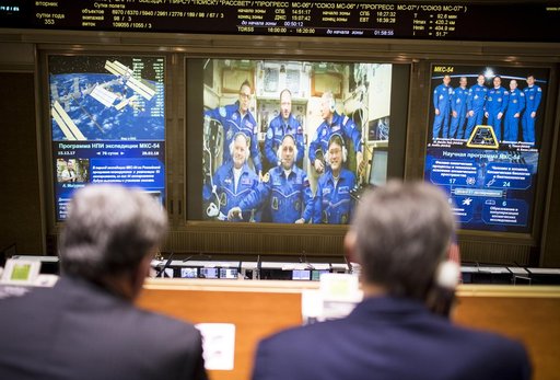 Expedition 54 Soyuz Docking