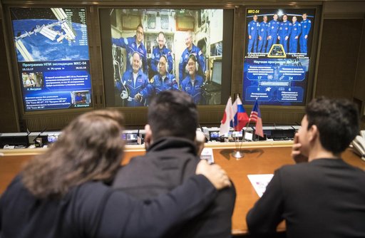 Expedition 54 Soyuz Docking