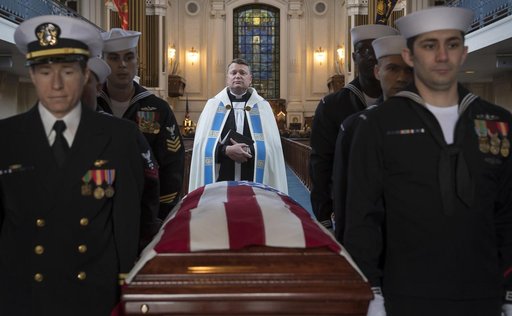 Bruce McCandless Funeral Service