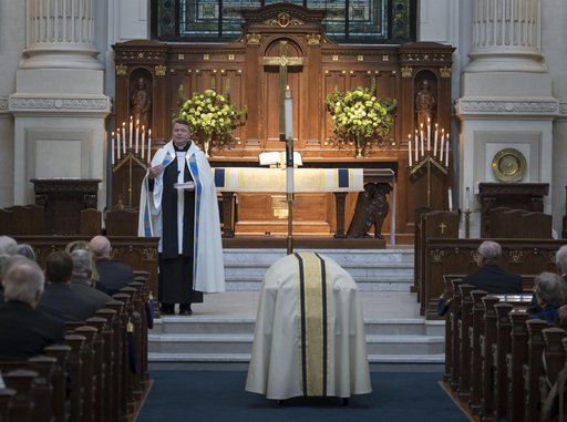 Bruce McCandless Funeral Service