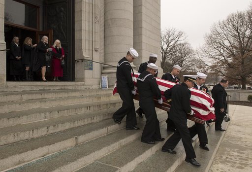 Bruce McCandless Funeral Service