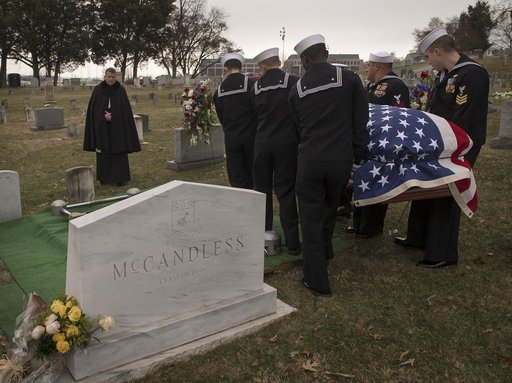 Bruce McCandless Funeral Service