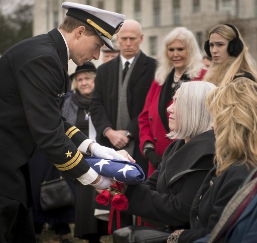 Bruce McCandless Funeral Service