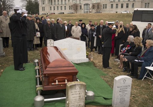 Bruce McCandless Funeral Service